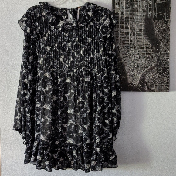 {Free People} New These Dreams Mini Dress - Picture 4 of 9